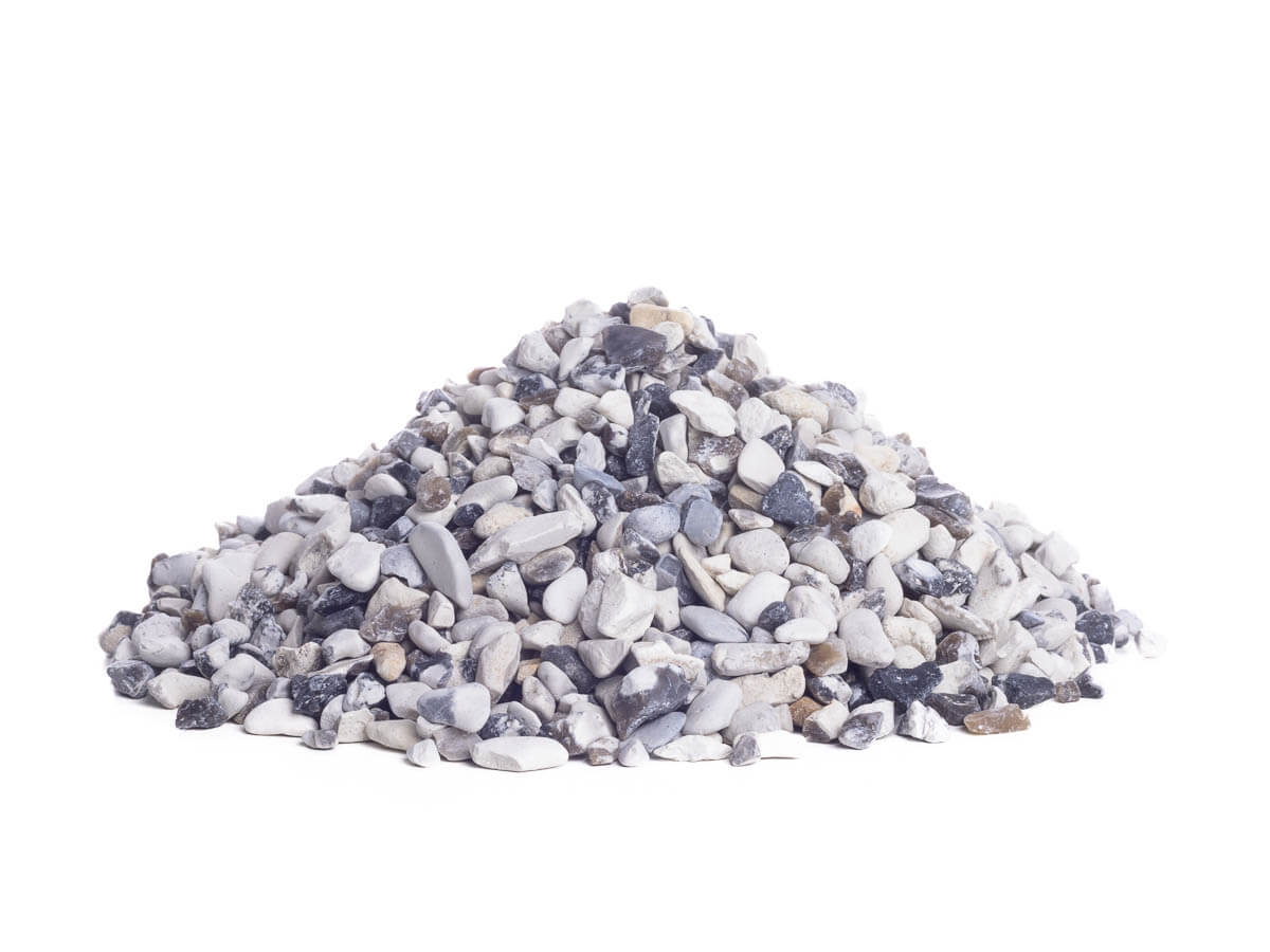 Ekstra hvide perlesten 4-8 mm.