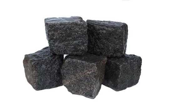 Used Blue Rønne Cubic Cobblestones