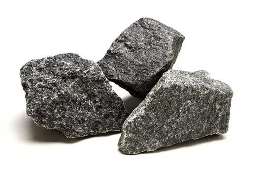 Black gabion stone 70-140 mm.