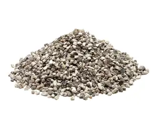 Hvide perlesten 4-8 mm.