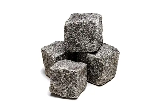 Mørkegrå chaussesten