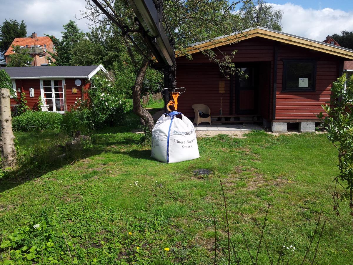 Kranlevering med Maxibag